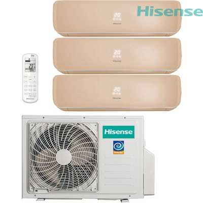 Hisense AMW3-24U4RJC / AMS-09UW4RVETG00(С) + AMS-12UW4RVETG00(С)